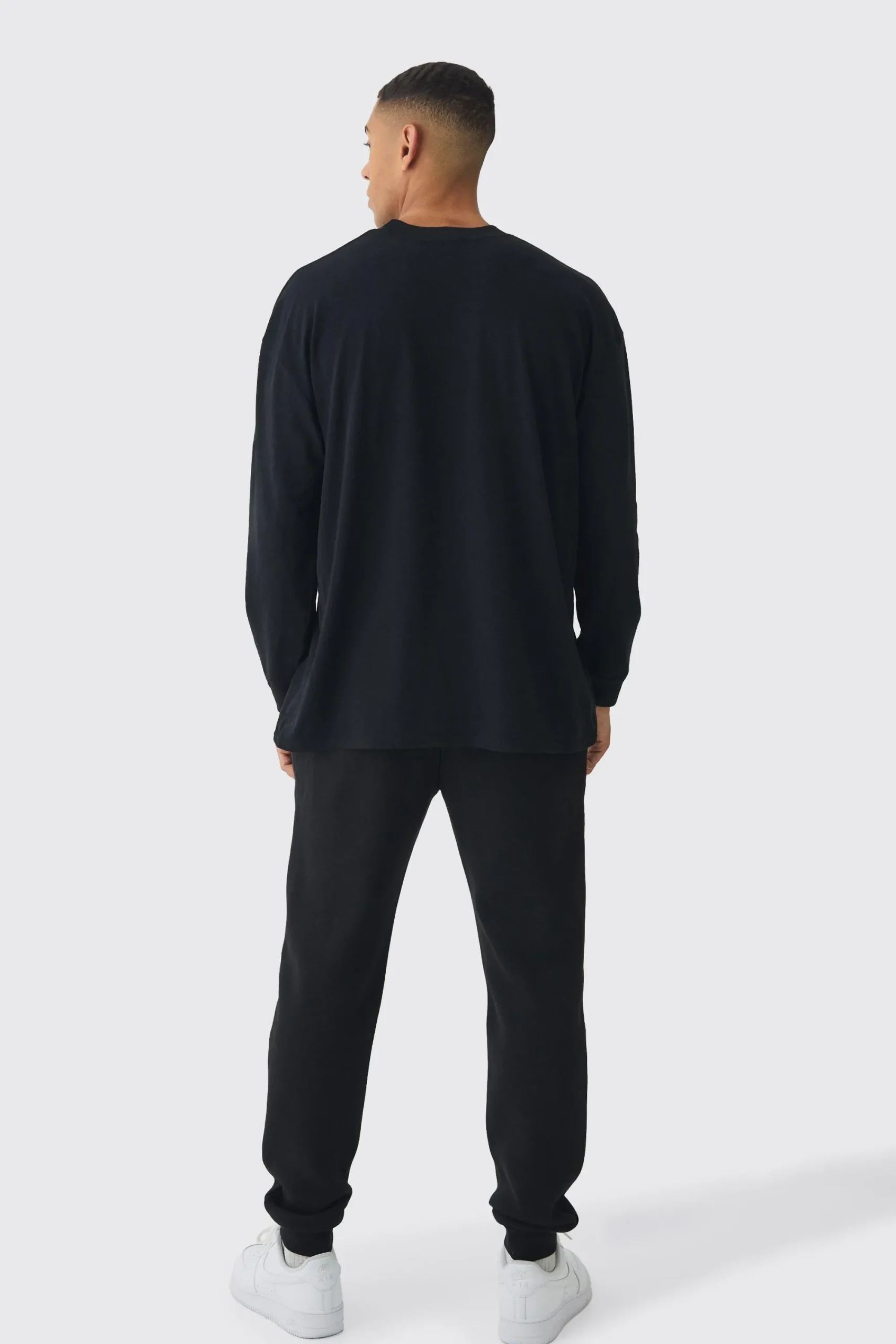 Oversized Long Sleeve Crew Neck T-shirt | UK^boohooMAN Sale