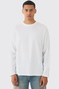 Oversized Long Sleeve T-shirt | UK^boohooMAN Sale