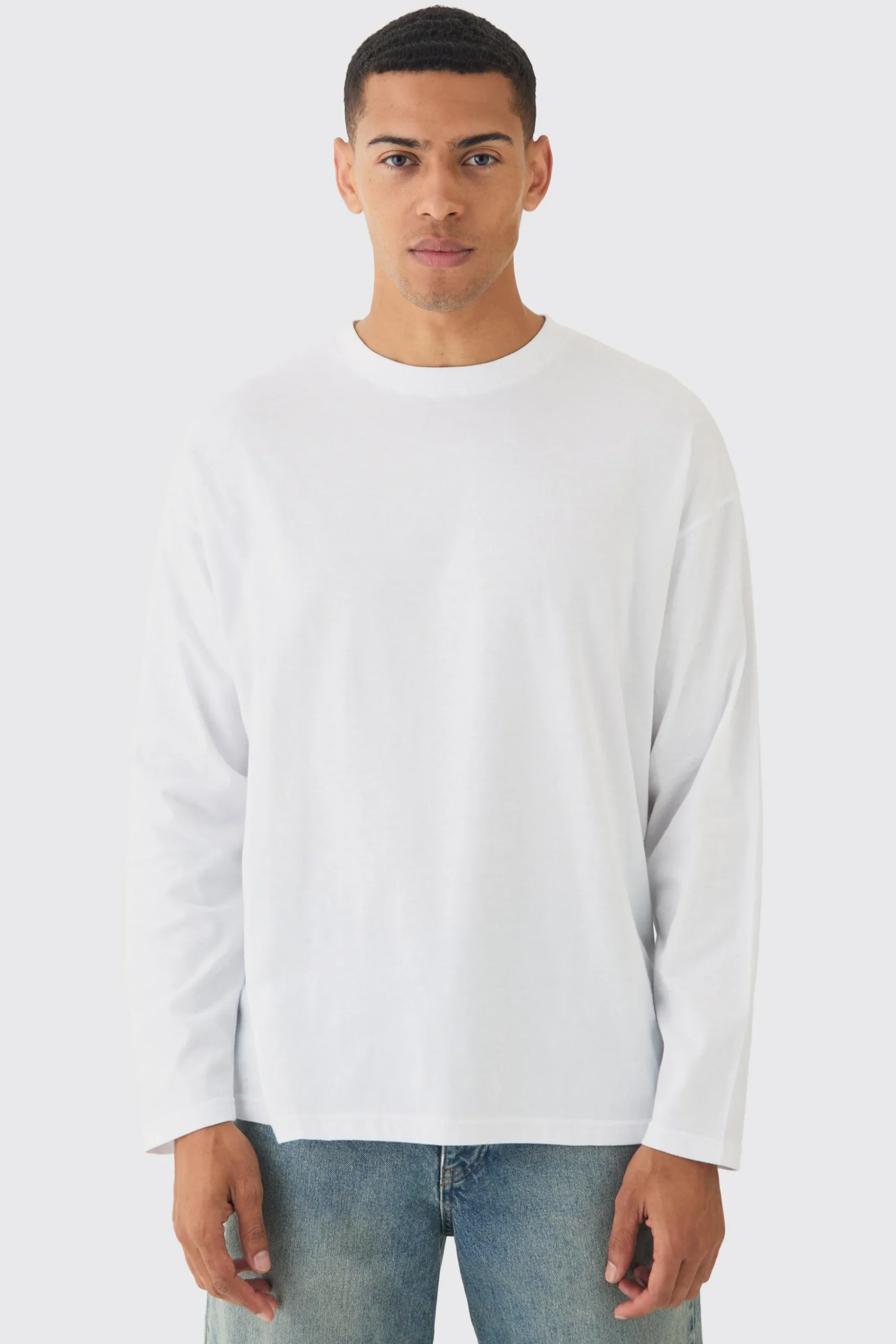 Oversized Long Sleeve T-shirt | UK^boohooMAN Sale