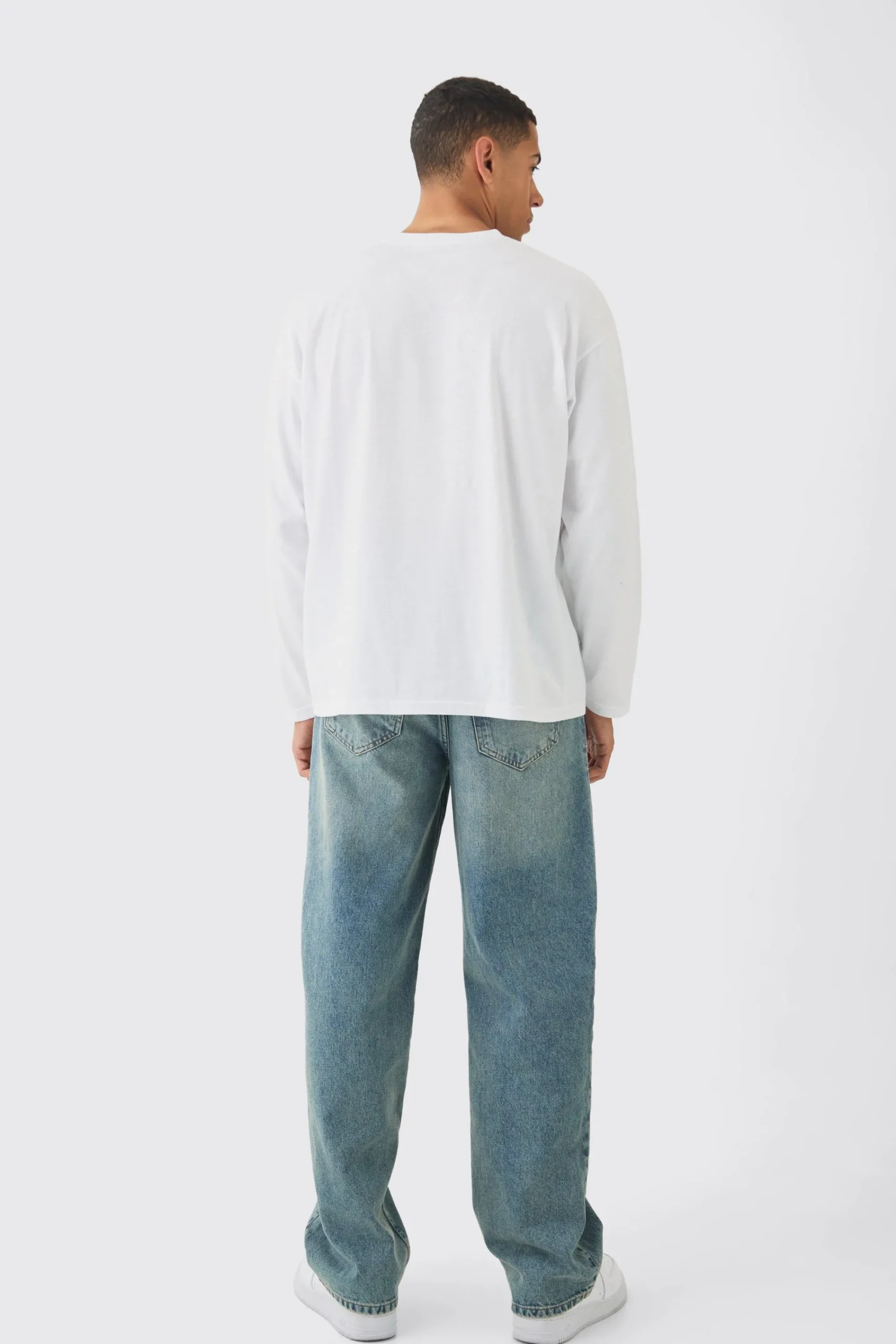 Oversized Long Sleeve T-shirt | UK^boohooMAN Sale