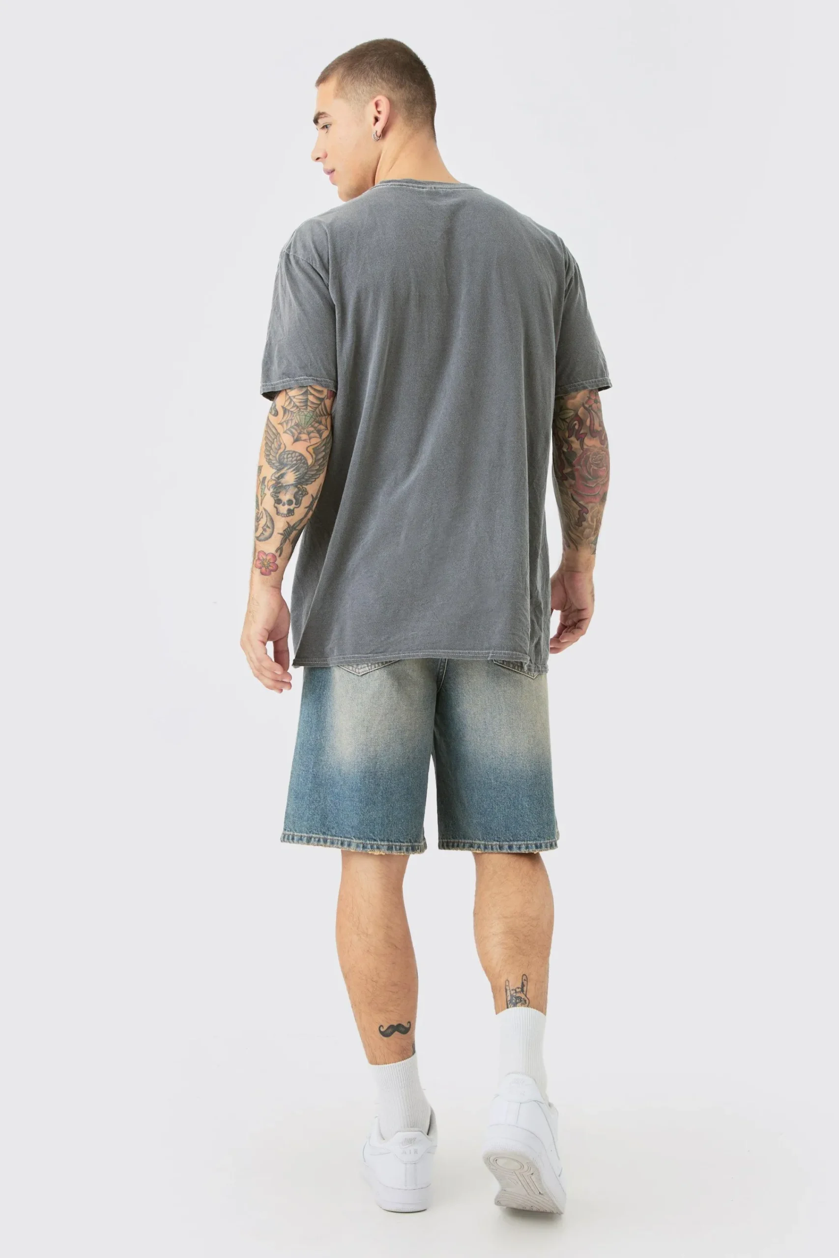 Oversized Lord Of The Rings Wash License T-shirt | UK^boohooMAN Sale