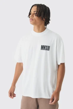 Oversized MAN OFCL Large Scale Teddy Print T-Shirt | UK^boohooMAN Hot