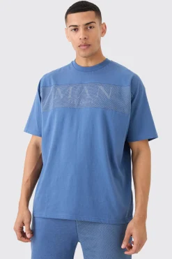Oversized Man Official Mesh Layer T-shirt | UK^boohooMAN Hot