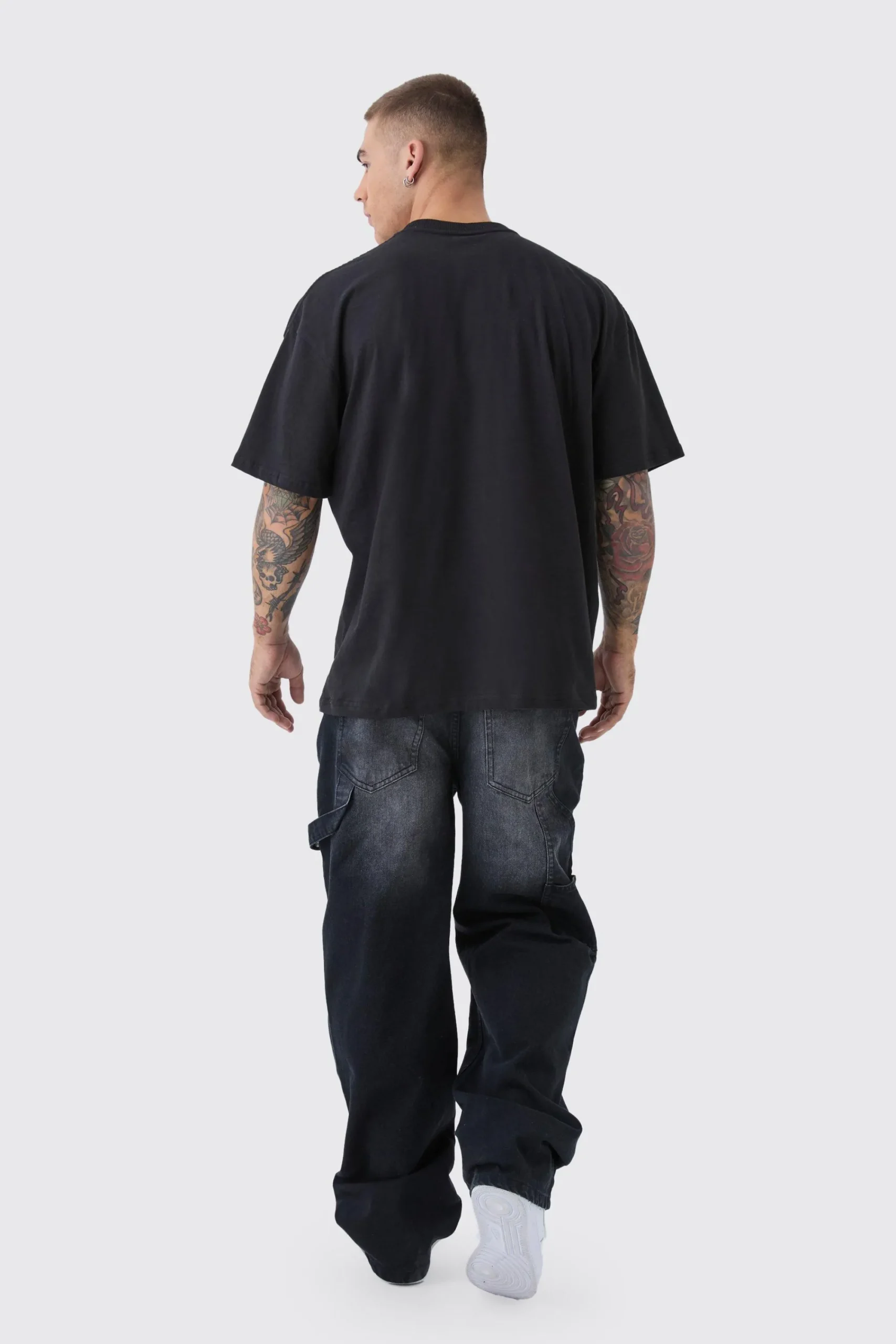 Oversized Marvel Rhino License Print T-Shirt | UK^boohooMAN