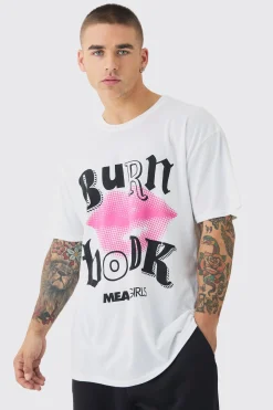 Oversized Mean Girls License Print T-shirt | UK^boohooMAN Sale