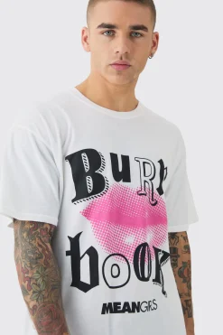 Oversized Mean Girls License Print T-shirt | UK^boohooMAN Sale