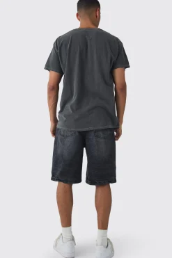 Oversized Mickey Mouse Disney Wash License Print T-shirt | UK^boohooMAN New