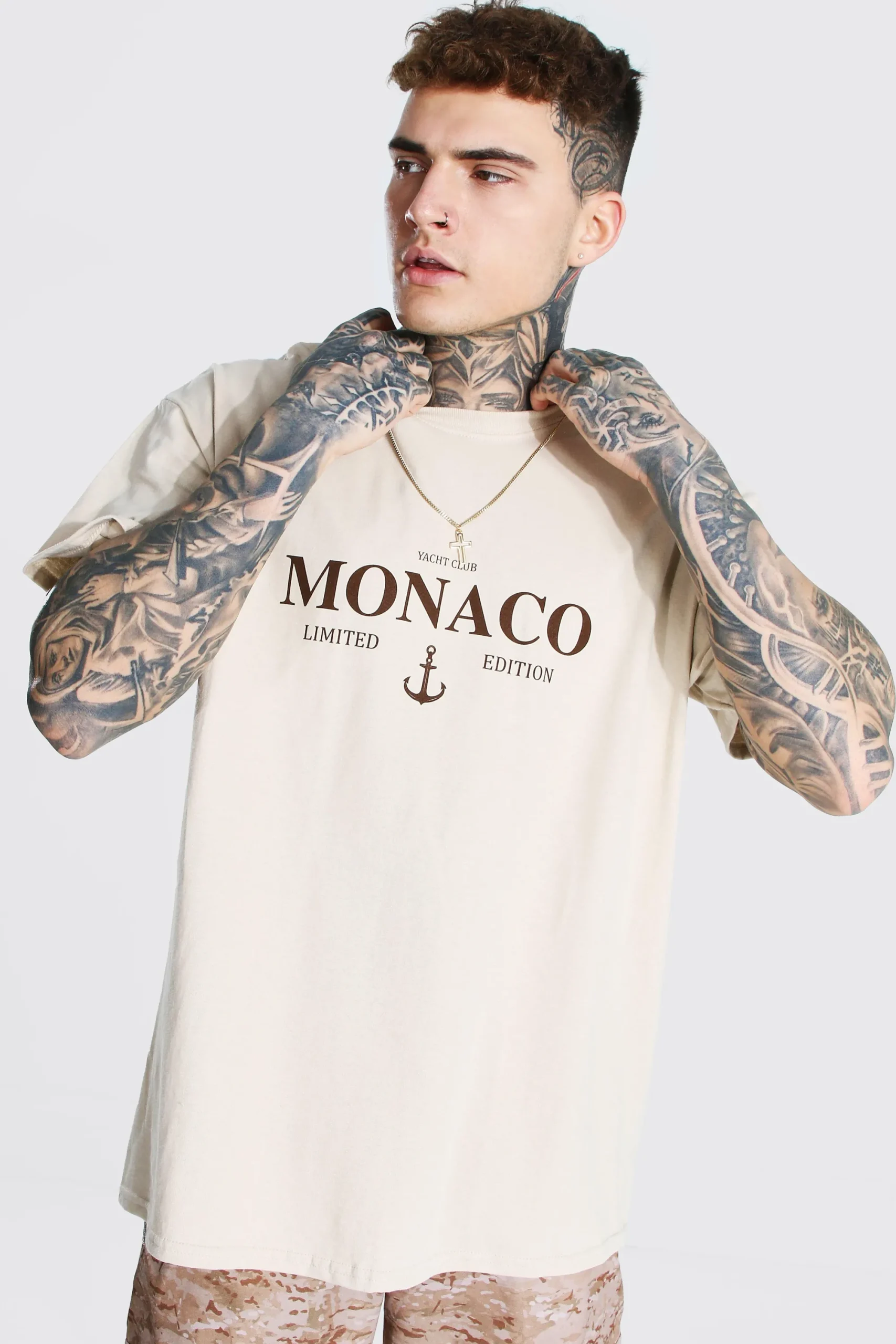 Oversized Monaco Limited Edition T-shirt | UK^boohooMAN Best