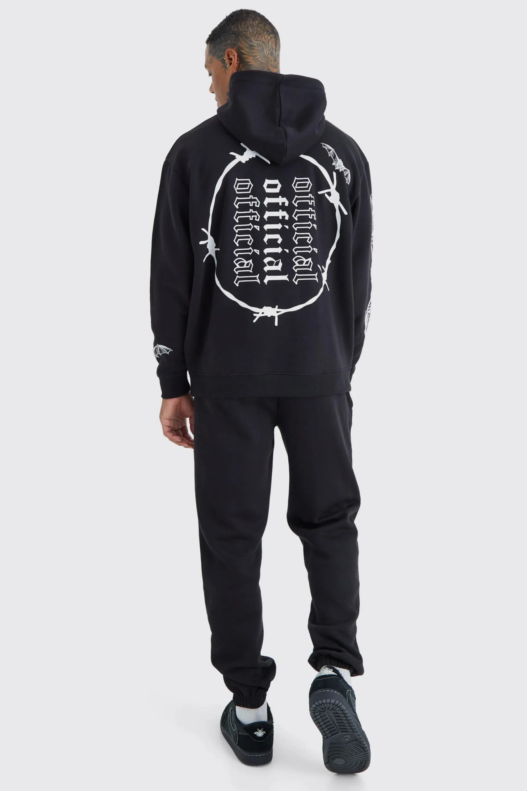 boohooMAN Oversized Multi Printed Tracksuit | UK| Tracksuits