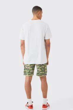 Oversized Naruto Anime License T-shirt | UK^boohooMAN New