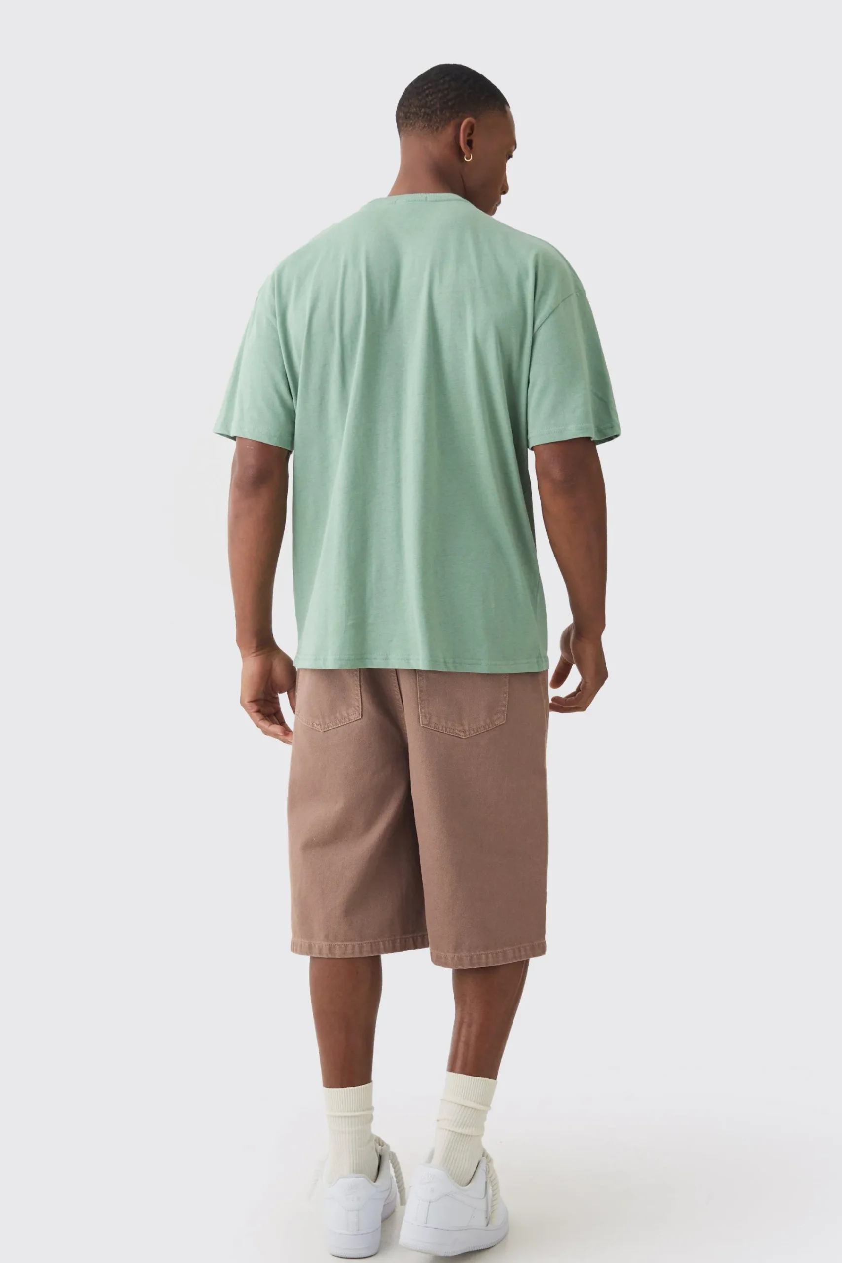 Oversized Nevada Print T-shirt | UK^boohooMAN Clearance