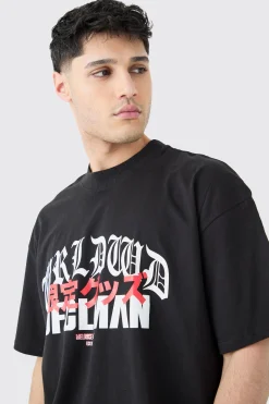 Oversized Ofcl Graphic T-shirt | UK^boohooMAN Hot