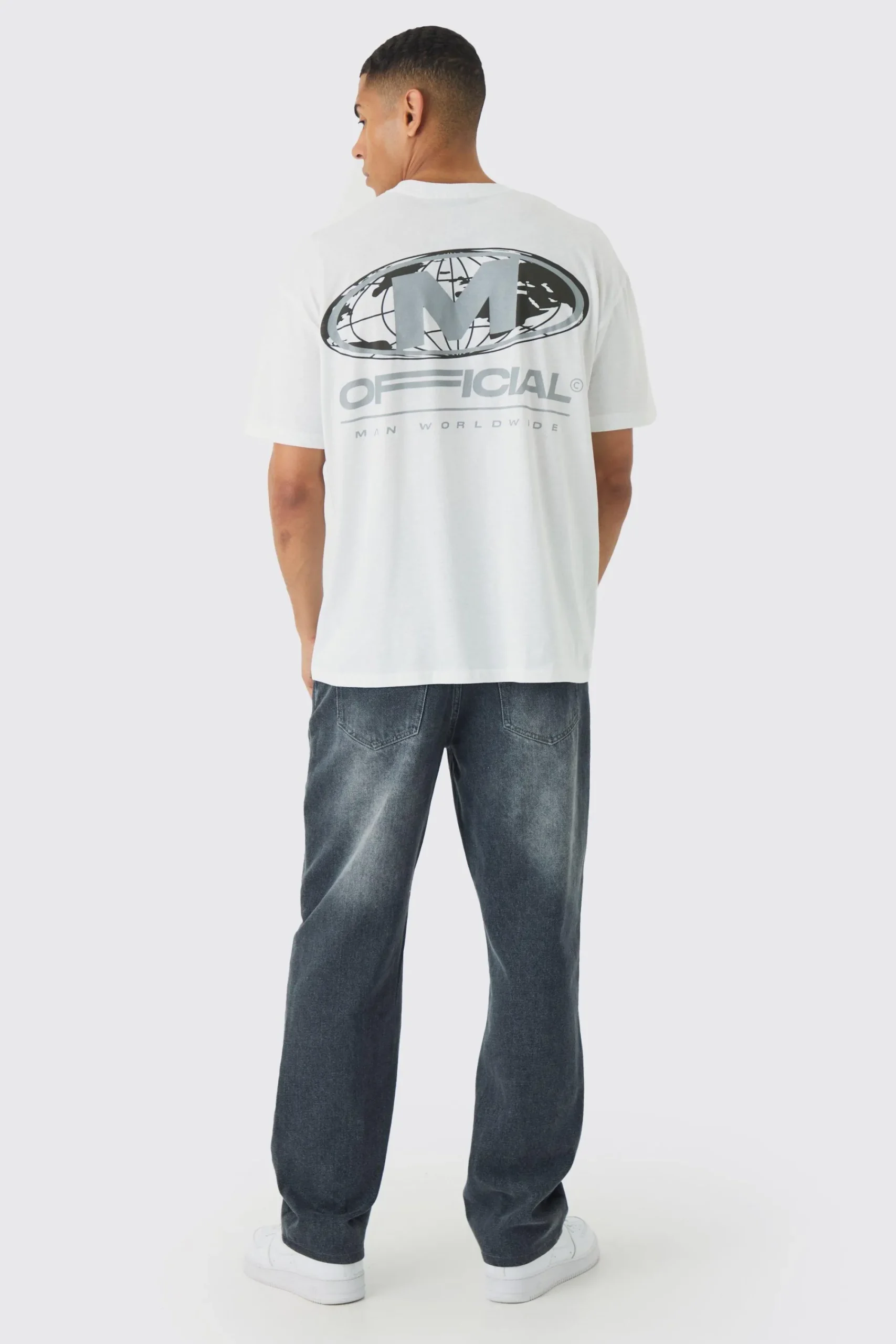 Oversized Official Back Print T-Shirt | UK^boohooMAN Best