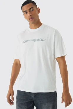 Oversized Official Back Print T-Shirt | UK^boohooMAN Best