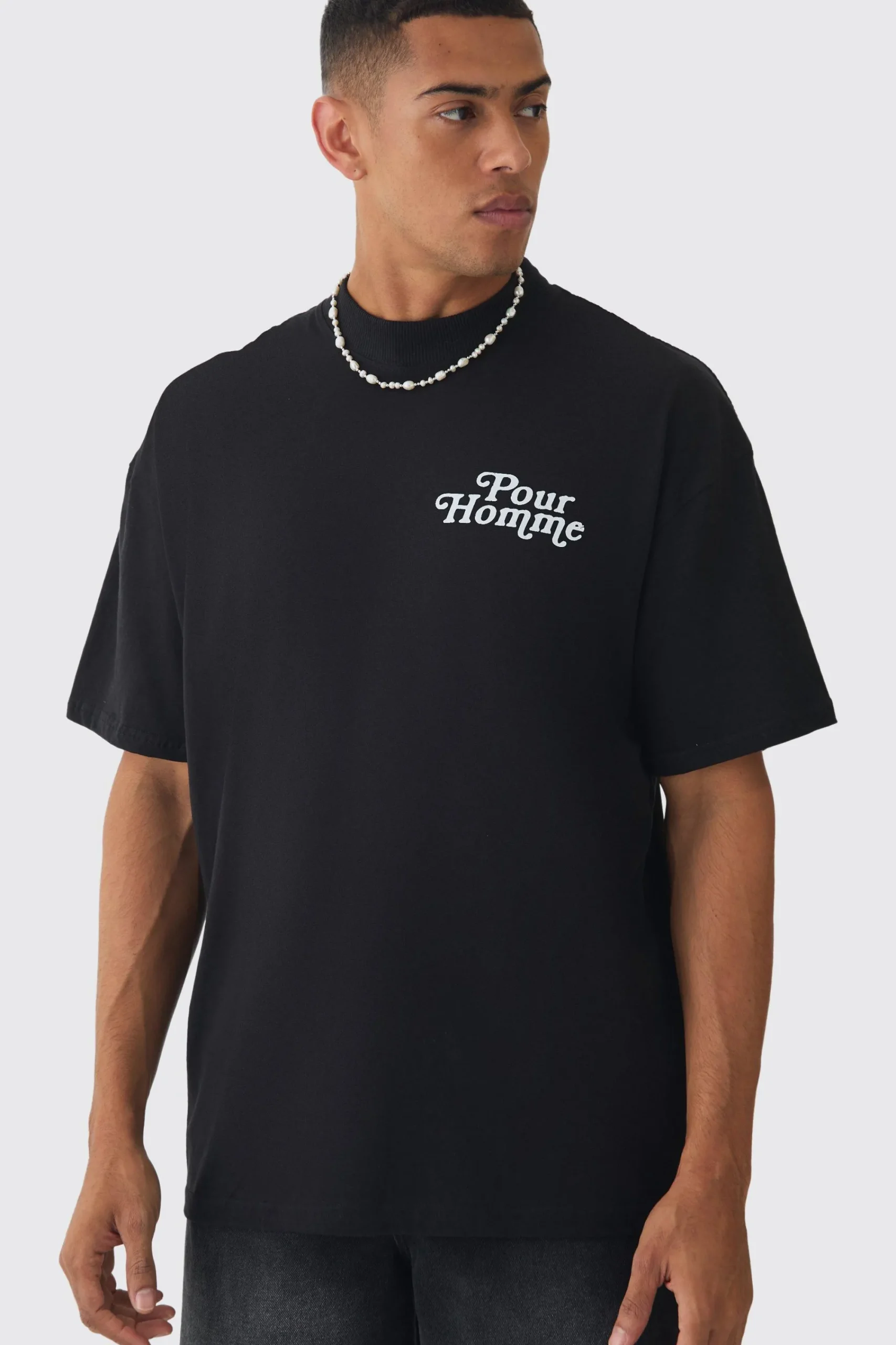 Oversized Official Floral Print T-shirt | UK^boohooMAN New