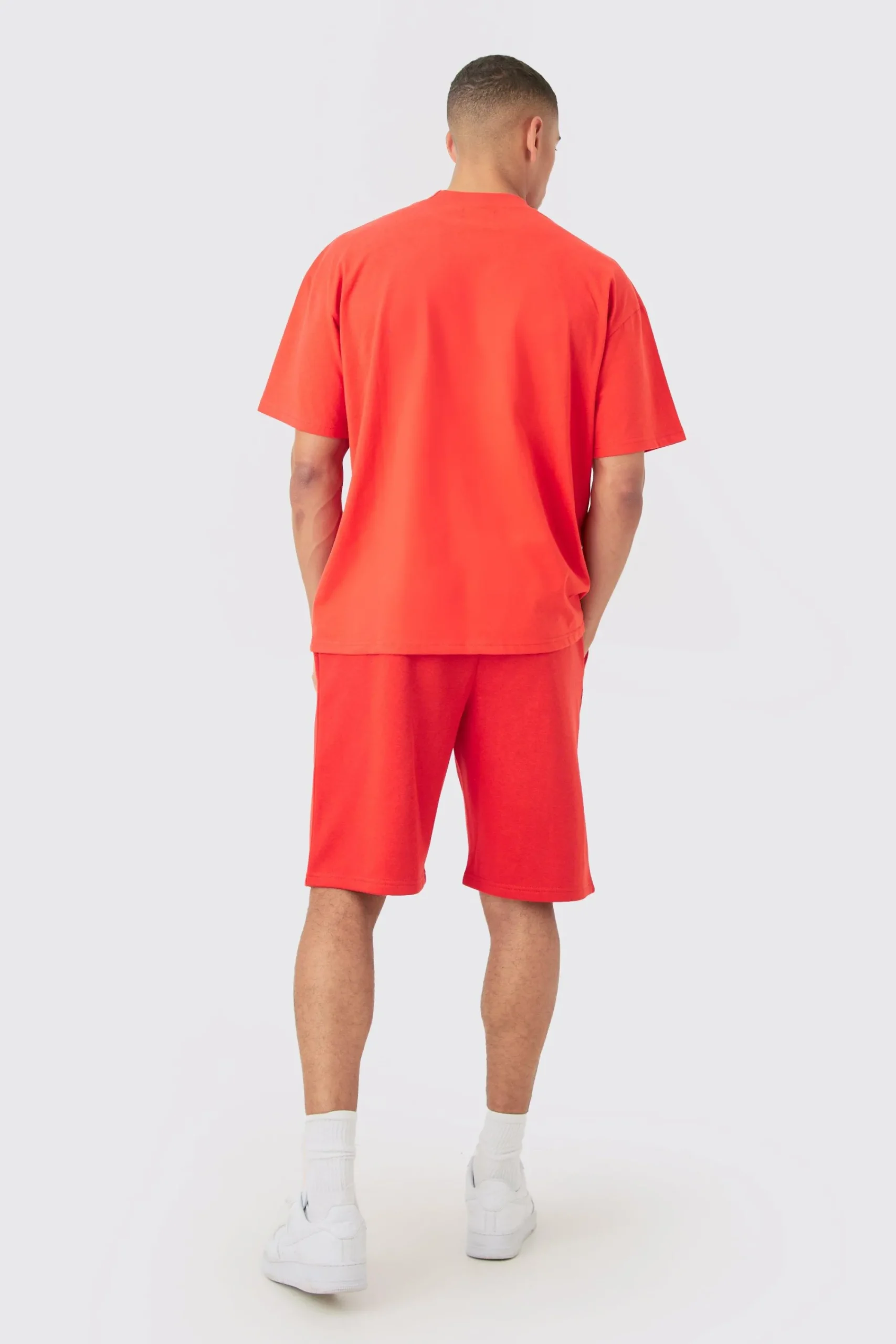 boohooMAN Oversized Official Man T-shirt & Short Set | UK| Sets & Co-Ords|Tracksuits