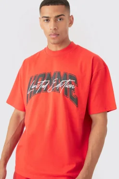 boohooMAN Oversized Official Man T-shirt & Short Set | UK| Sets & Co-Ords|Tracksuits