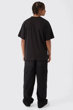 Oversized Official Snake Overseams Graphic T-Shirt | UK^boohooMAN Hot