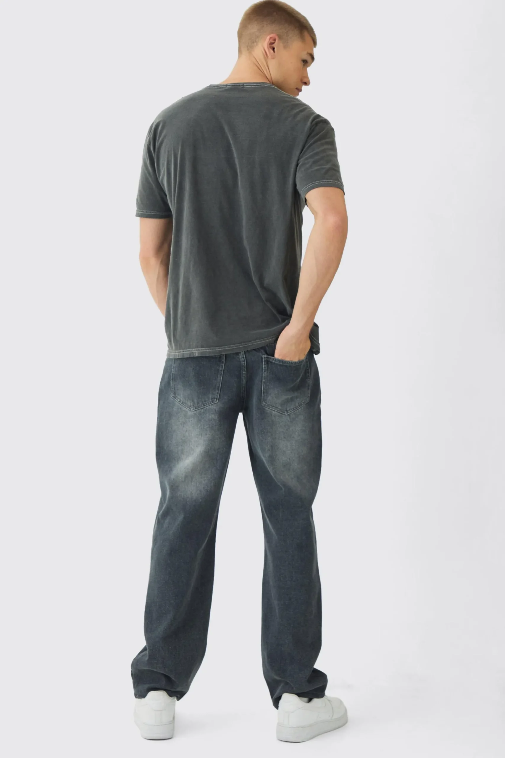 Oversized Official Web Print T-Shirt | UK^boohooMAN Sale