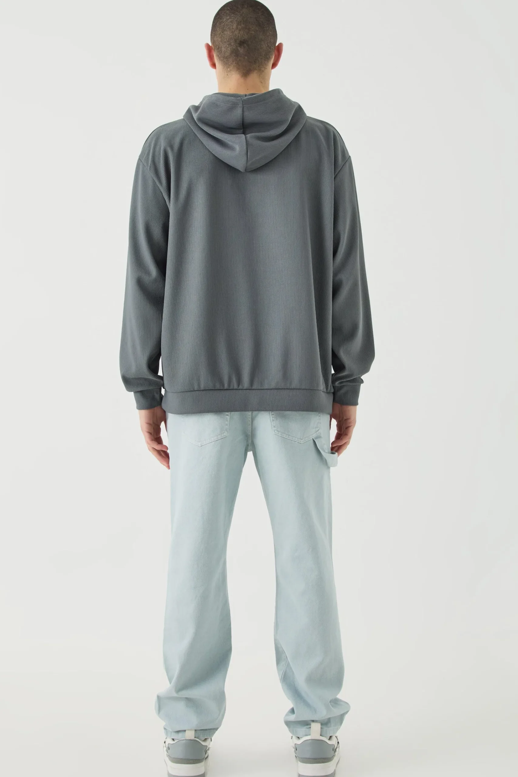 boohooMAN Oversized Ottoman Hoodie | UK| Hoodies & Sweatshirts