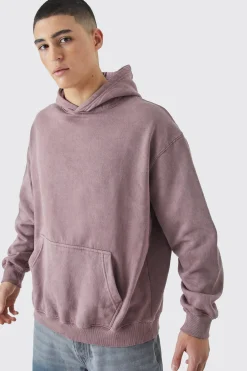 boohooMAN Oversized Overdye Los Angeles Hoodie | UK| Hoodies & Sweatshirts