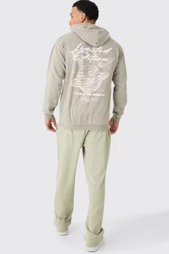 boohooMAN Oversized Overdye Space Graphic Hoodie | UK| Hoodies & Sweatshirts