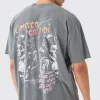 Oversized Overdyed Skull Graphic T-shirt | UK^boohooMAN Online
