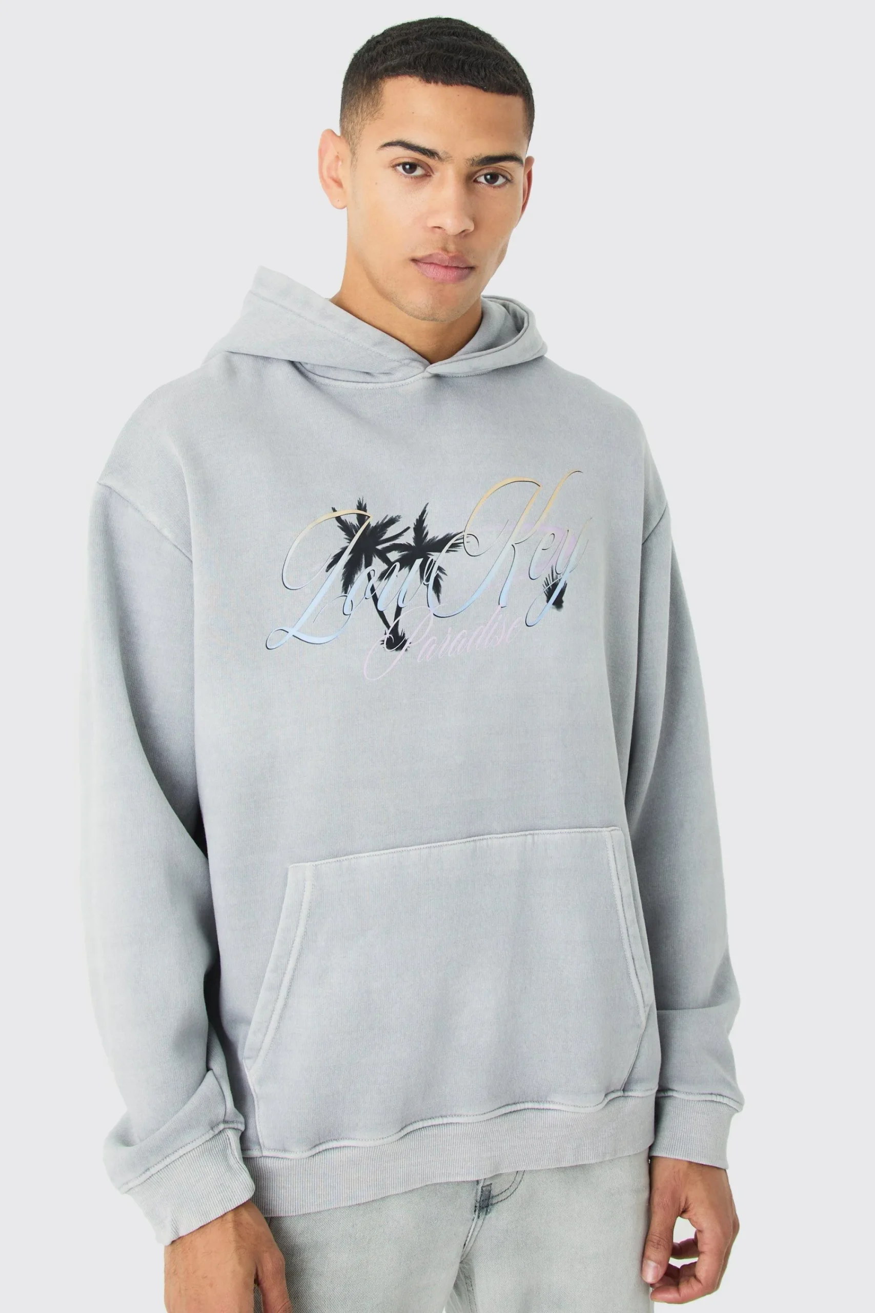 boohooMAN Oversized Paradise Hoodie | UK| Hoodies & Sweatshirts