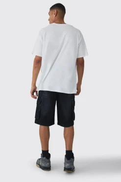 Oversized Peace Embroidered T-shirt | UK^boohooMAN Best