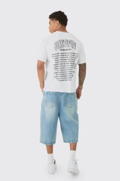 Oversized Pink Floyd Boxy Tour License T-shirt | UK^boohooMAN New