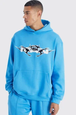 boohooMAN Oversized Pu Applique Tracksuit | UK| Tracksuits