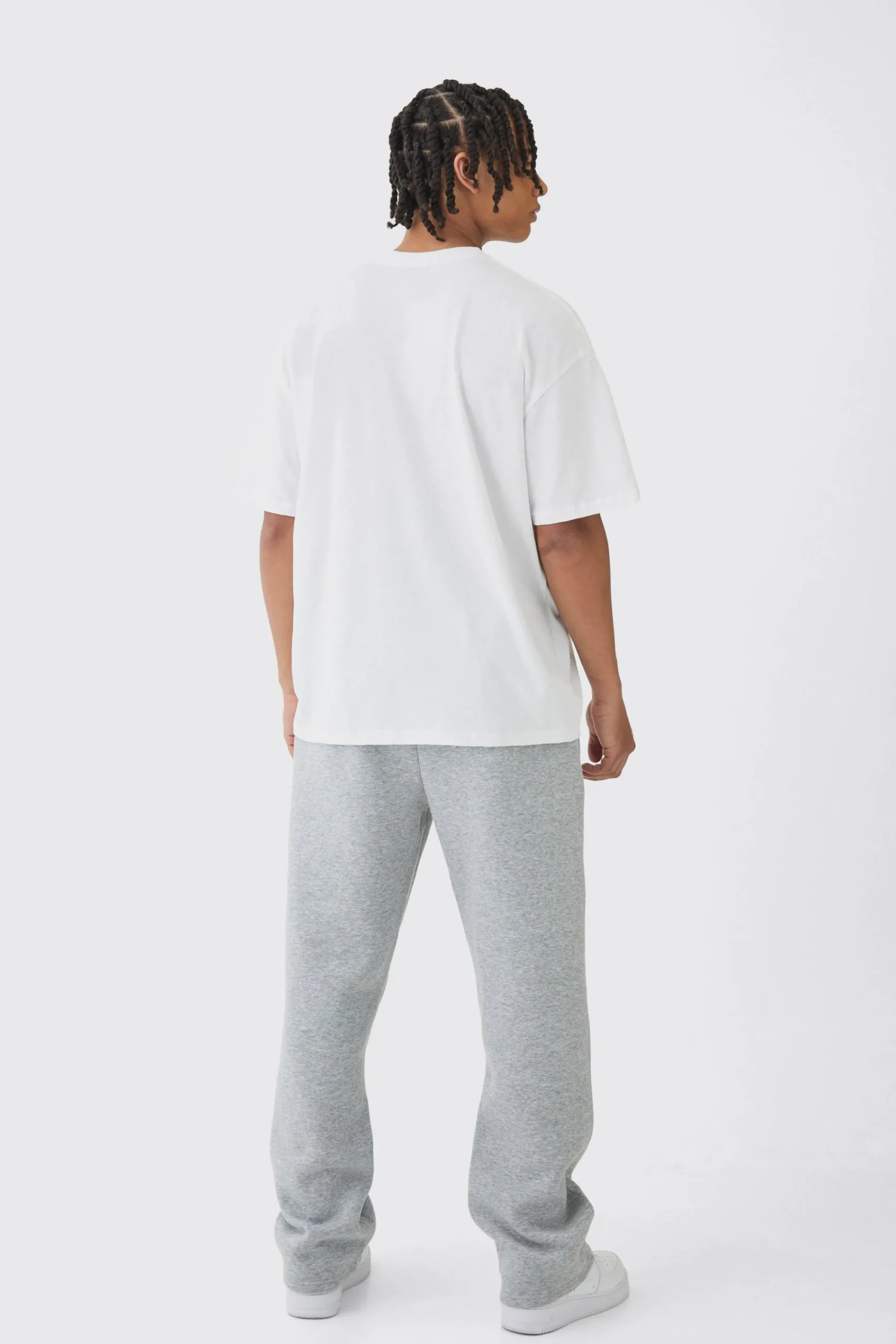 Oversized Running Club Print T-Shirt | UK^boohooMAN