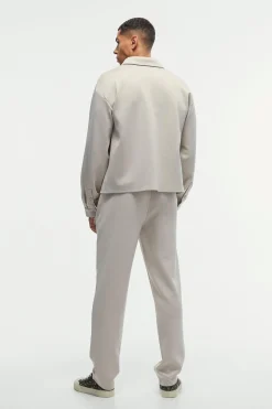 boohooMAN Oversized Scuba Boxy Shirt | UK| Shirts|Sets & Co-Ords