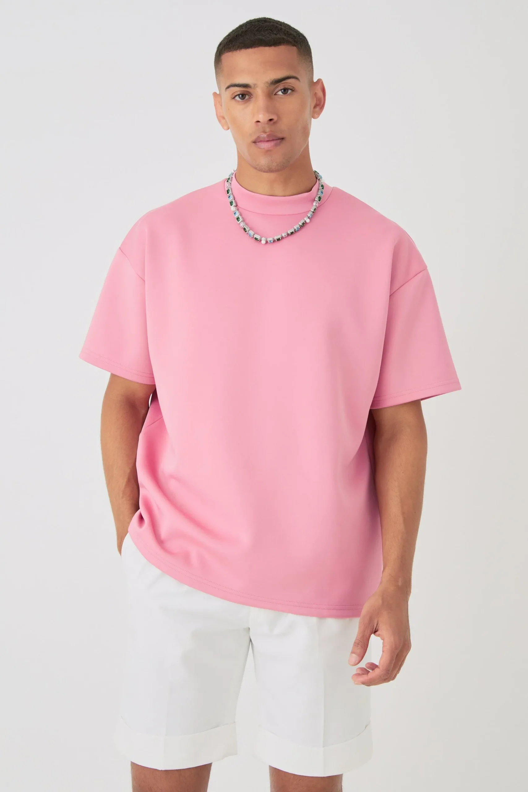 Oversized Scuba T-shirt | UK^boohooMAN