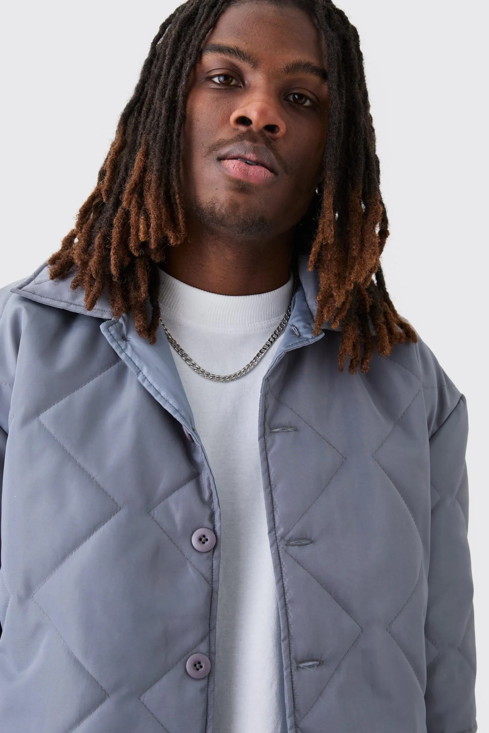 boohooMAN Oversized Short Sleeve Quilted Shirt | UK| Shirts