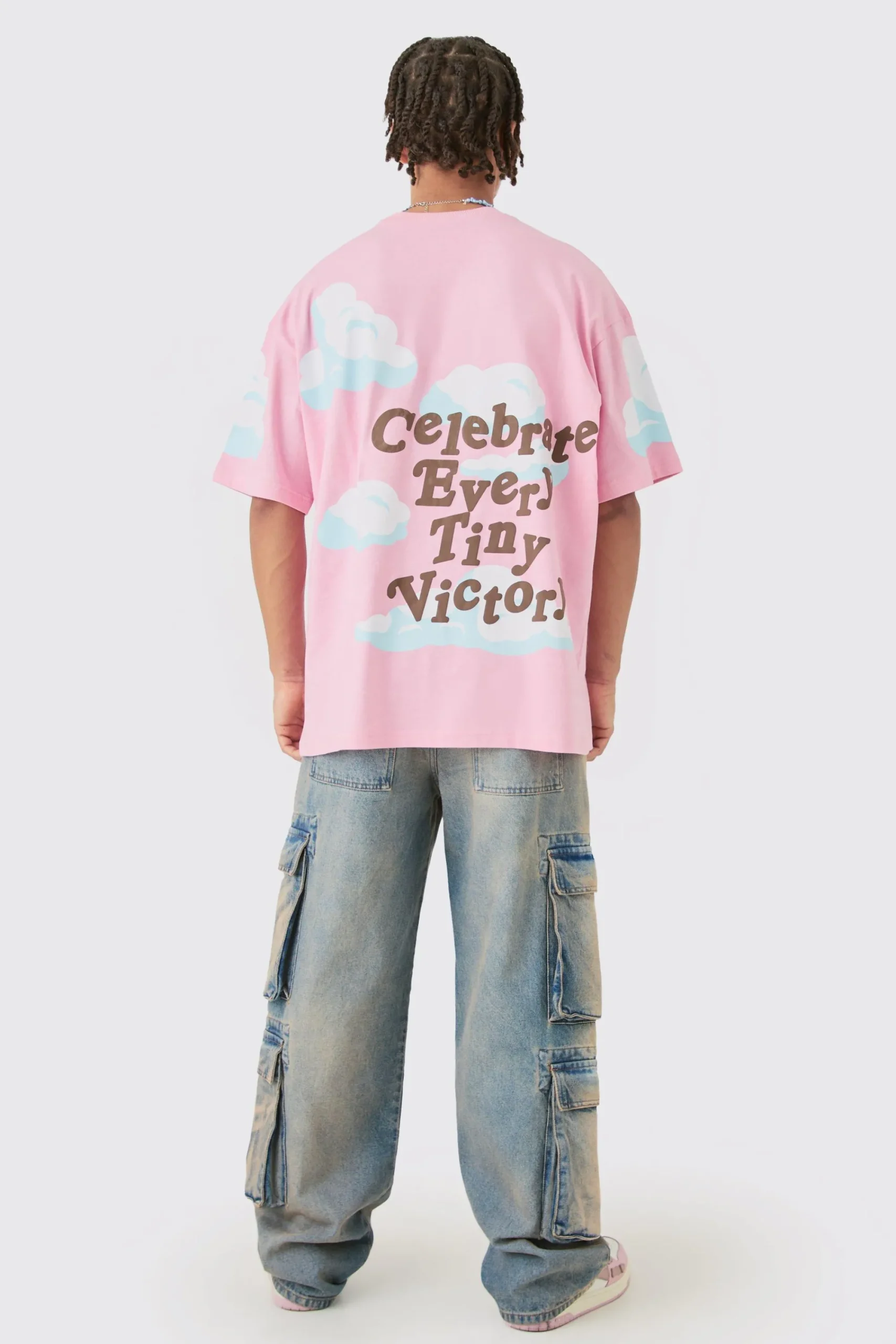 Oversized Skeleton Make It Happen Graphic T-shirt | UK^boohooMAN Clearance