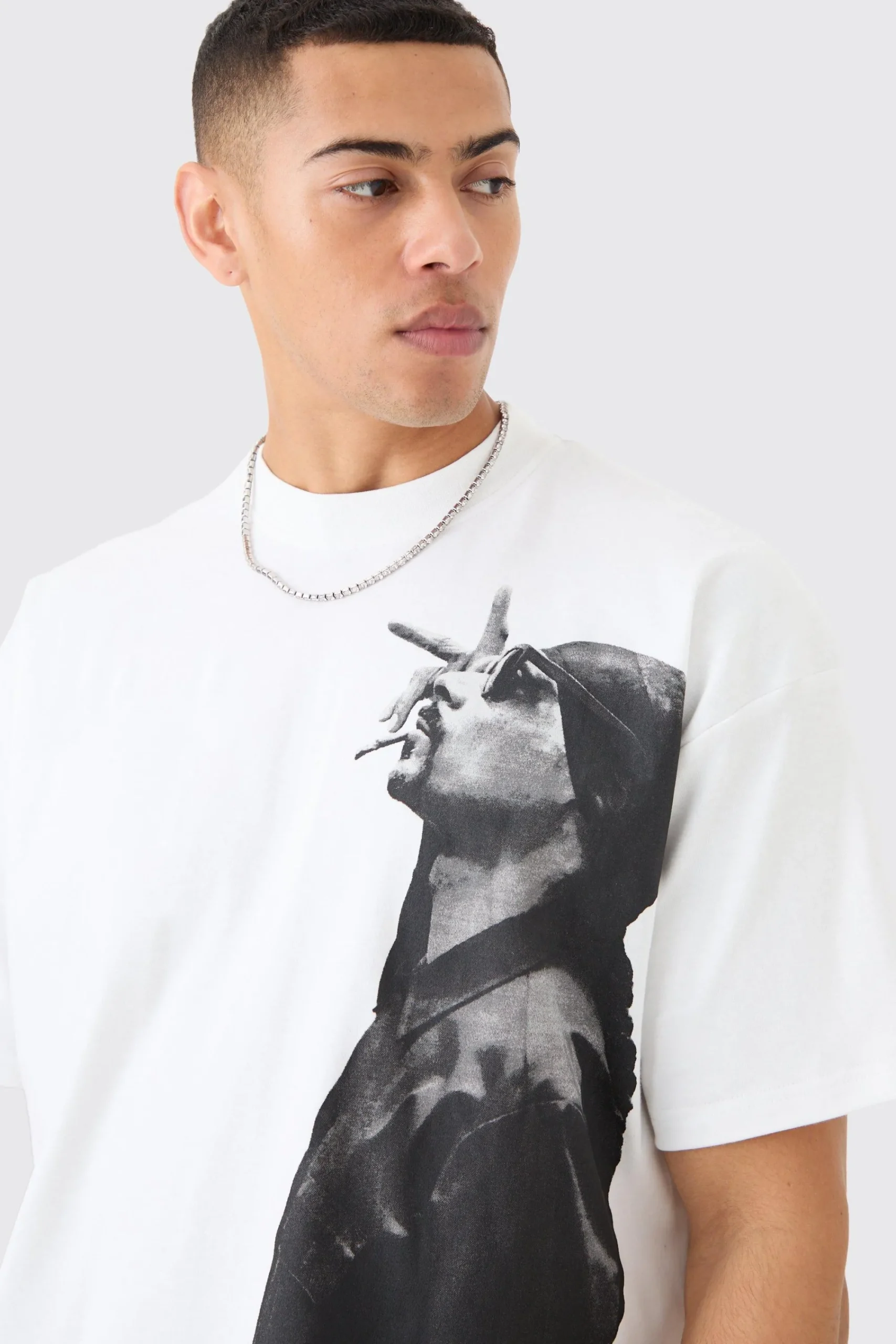 boohooMAN Oversized Snoop Dog License T-shirt And Mesh Short Set | UK| Sets & Co-Ords|Tracksuits