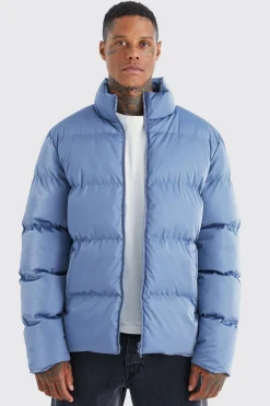 boohooMAN Oversized Soft Sheen Nylon Puffer | UK| Coats & Jackets