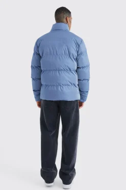 boohooMAN Oversized Soft Sheen Nylon Puffer | UK| Coats & Jackets