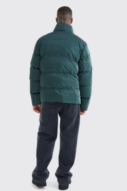 boohooMAN Oversized Soft Sheen Nylon Puffer | UK| Coats & Jackets