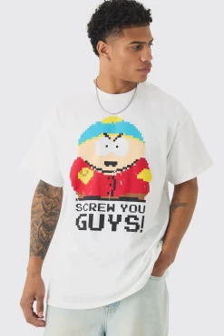 Oversized South Park License T-shirt | UK^boohooMAN Online