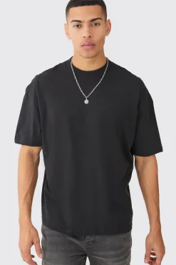 Oversized Space Graphic T-shirt | UK^boohooMAN Online