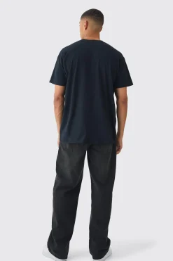 Oversized Spiderman Venom Marvel License Print T-Shirt | UK^boohooMAN Clearance