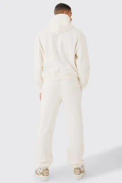 boohooMAN Oversized Spray Wash Rose Embroidery Tracksuit | UK| Tracksuits