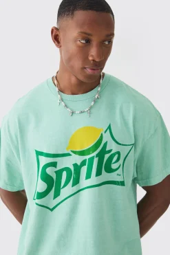 Oversized Sprite Wash License T-shirt | UK^boohooMAN Outlet