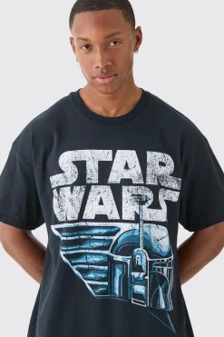 Oversized Star Wars License T-shirt | UK^boohooMAN Discount