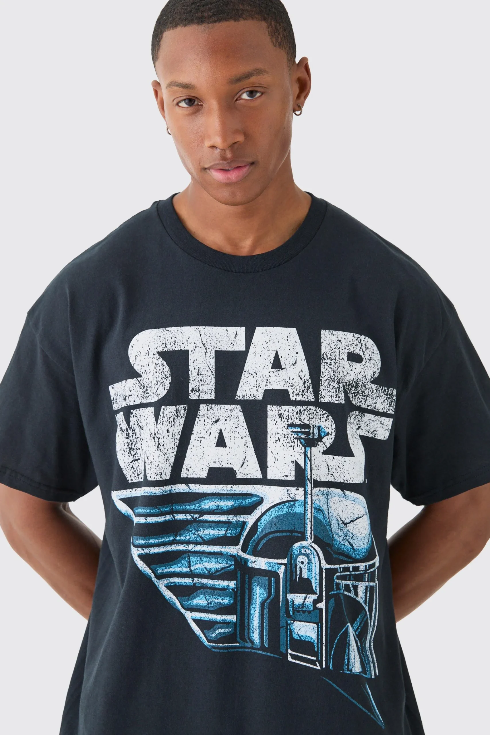 Oversized Star Wars License T-shirt | UK^boohooMAN Discount