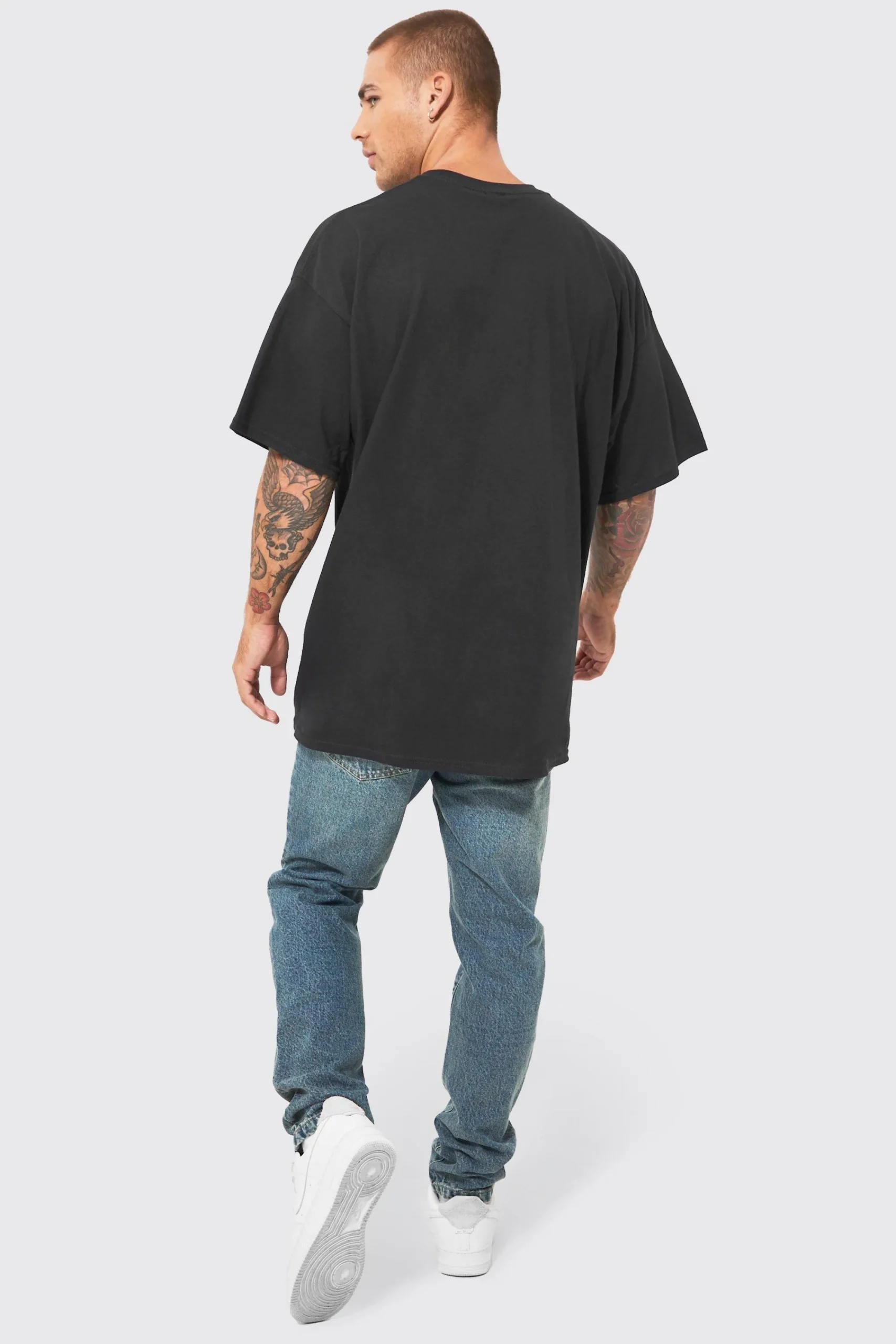 Oversized Star Wars Obi Wan License T-shirt | UK^boohooMAN Outlet