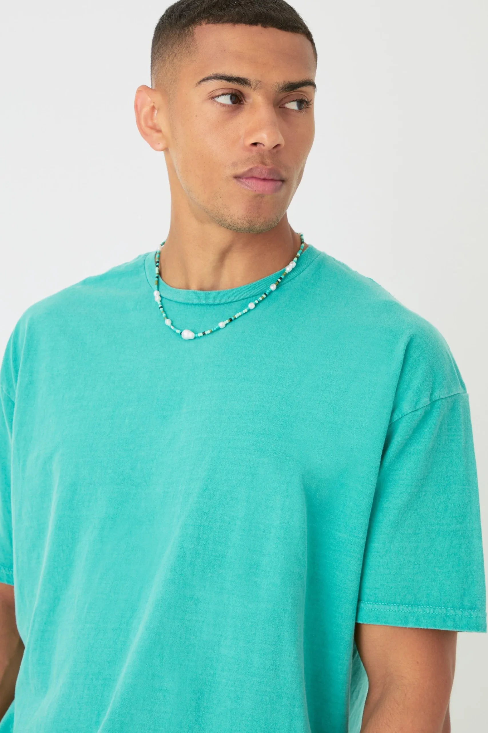 Oversized Stencil Floral Wash Back Print T-shirt | UK^boohooMAN Best