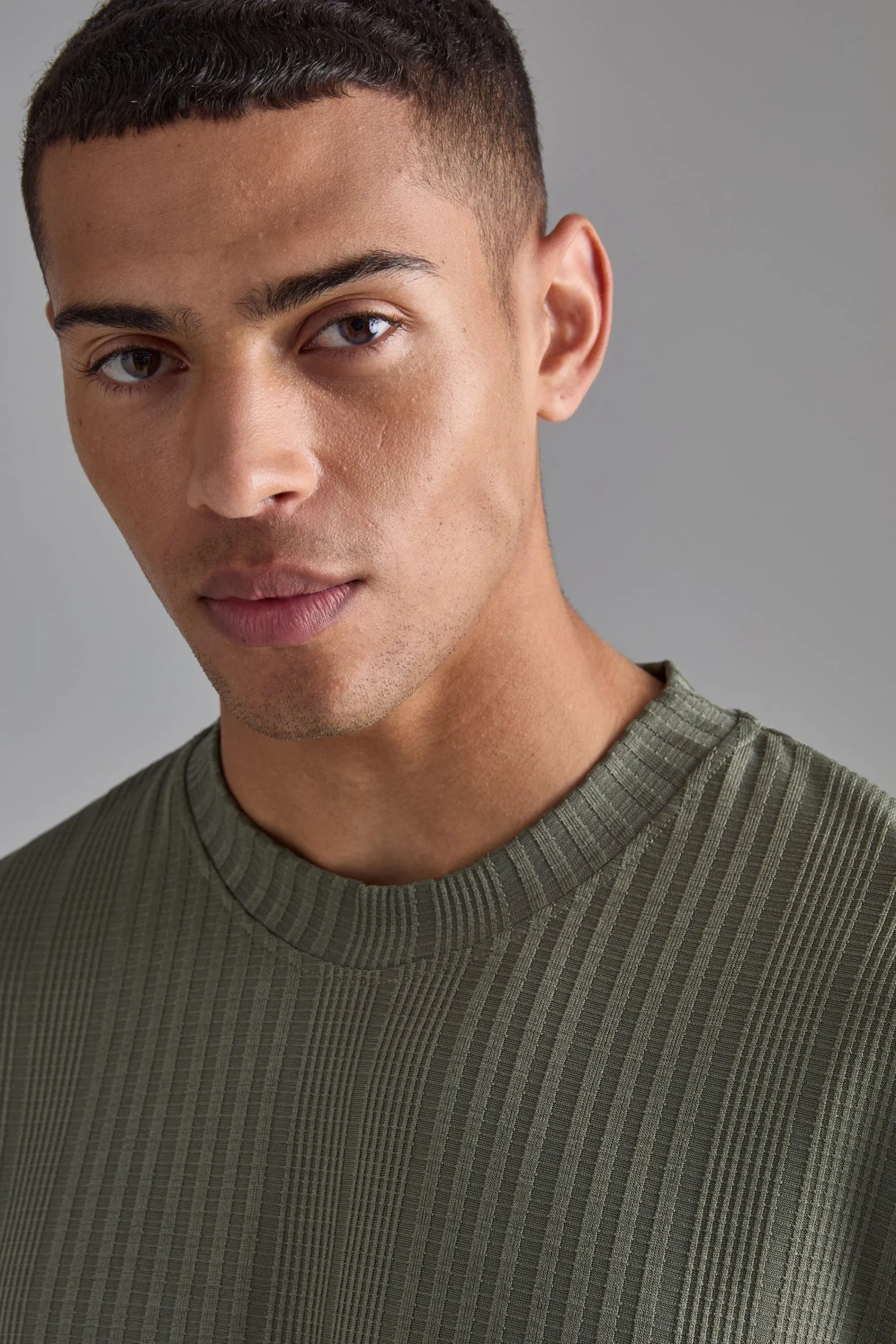 Oversized Textured T-shirt | UK^boohooMAN New